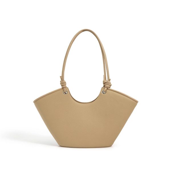 Genuine Leather premium basket tote bag for women