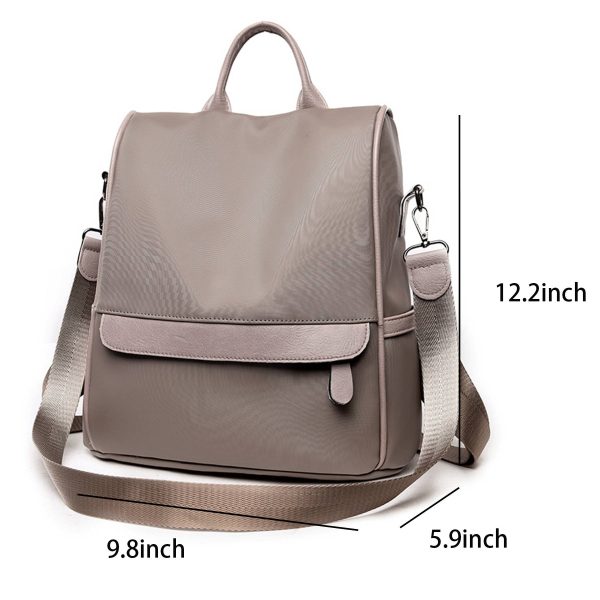 Oxford Cloth Backpack Purse for Women - Image 4