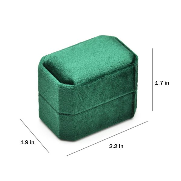 Compatc Portable Soft Velvet Ring Box w/ Large Capacity - Image 9