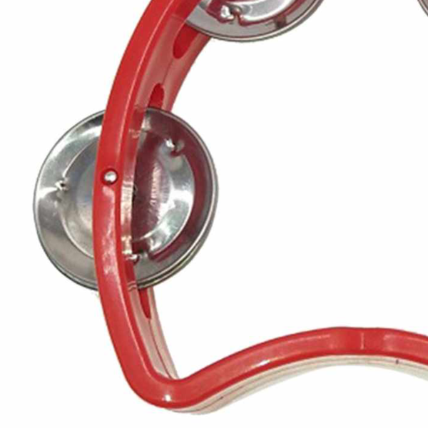 Kids' Plastic Tambourine Toy w/ 4 Bells for Fun - Image 9