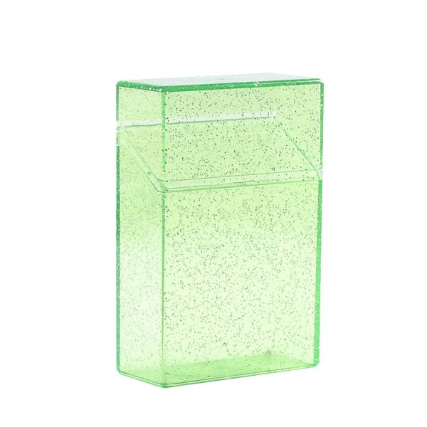 Portable Plastic Transparent Thin Cigarette Storage Case - Image 3