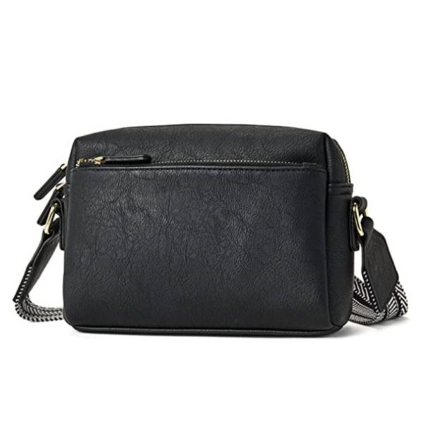 PU small colored shoulder strap crossbody bag