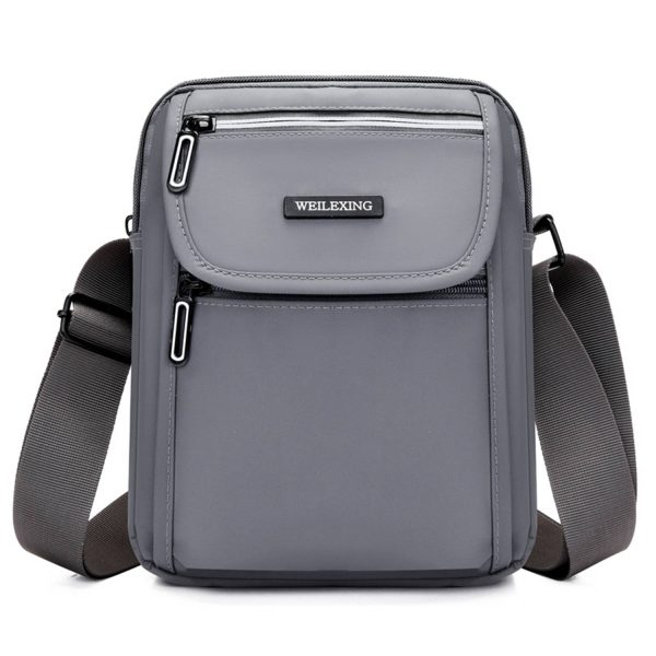 Small Men's Crossbody Waterproof Messenger Bag Purse - Image 3