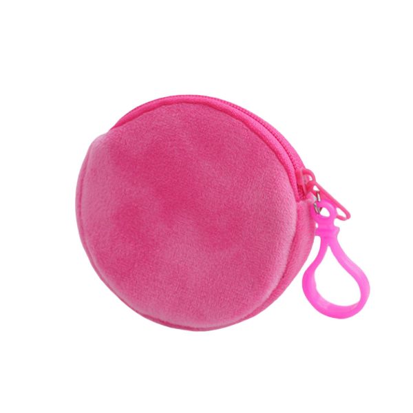 Soft Velvet Compact Mini Coin Wallet Storage Bag