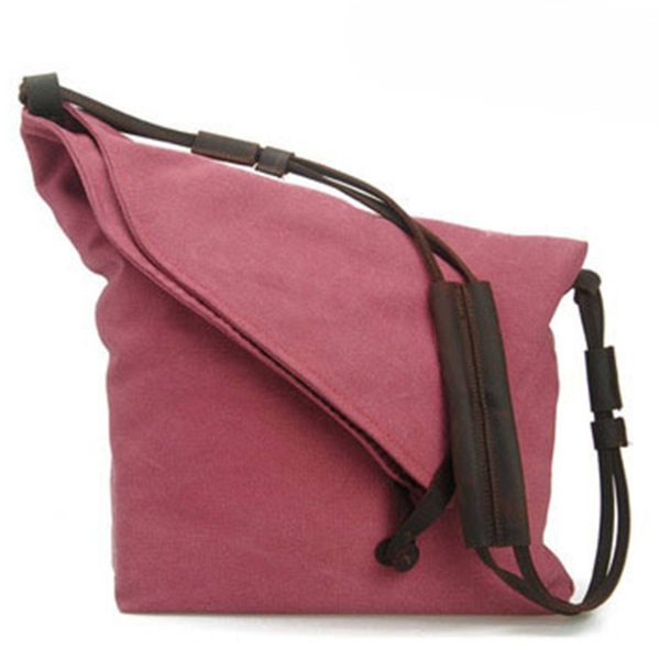 Canvas Foldable cross-body bag - Image 4