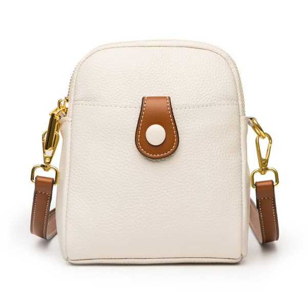 Genuine Leather Small Crossbody Cell Phone for Women Purses - Image 3