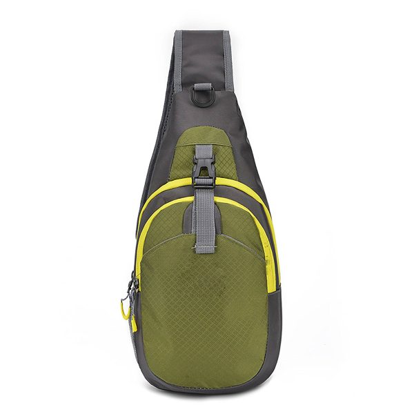 Nylon Crossbody Chest Bag for Hiking Travel - Image 3