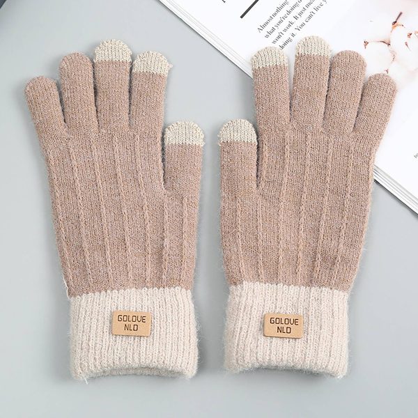 Women’s Winter Warm Knitted Touchscreen Gloves - Image 6