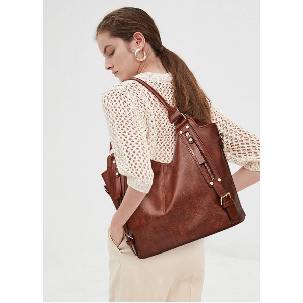 PU Shoulder Tote Bag for Women - Image 6