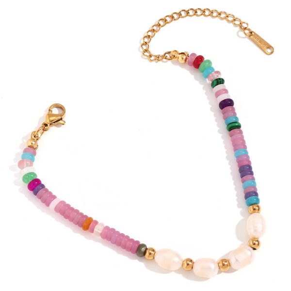 Stainless steel bohemian hand-beaded - Image 3