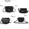 PU Vintage shoulder cross-body bag - Image 5
