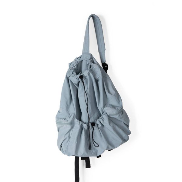 Nylon Breathable Drawstring Backpack - Image 2