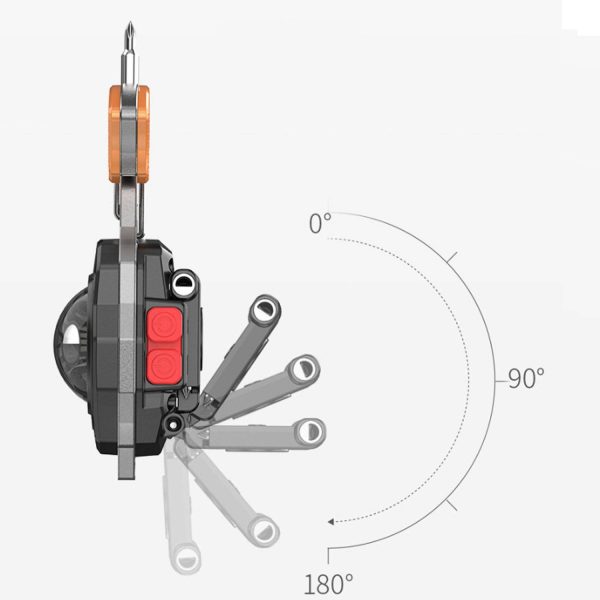 Aluminum Keychain Flashlight - Multifunctional Outdoor Tool - Image 6