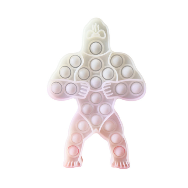 Gorilla Push Pop Bubble Sensory Fidget Toy - Image 4