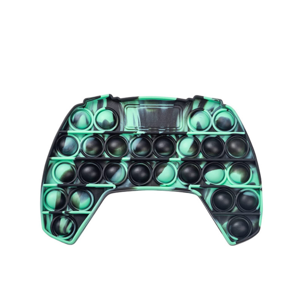 Multi Color Gamepad Shape Silicone  Push Bubble Fidget  Toy - Image 6