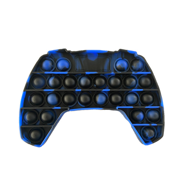 Multi Color Gamepad Shape Silicone  Push Bubble Fidget  Toy - Image 2