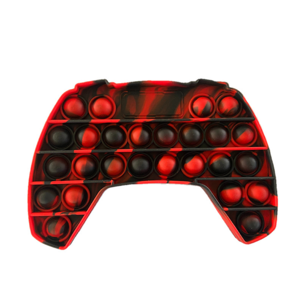 Multi Color Gamepad Shape Silicone  Push Bubble Fidget  Toy - Image 3