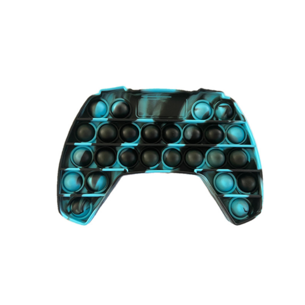 Multi Color Gamepad Shape Silicone  Push Bubble Fidget  Toy - Image 4
