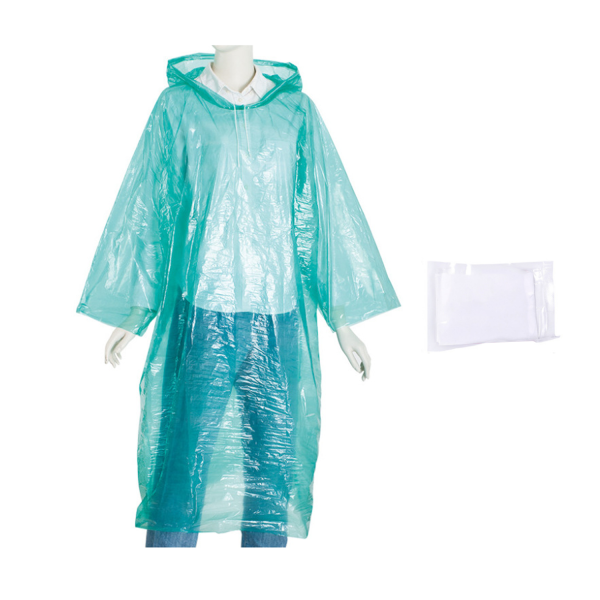 Disposable Raincoat in Pocket - Image 2