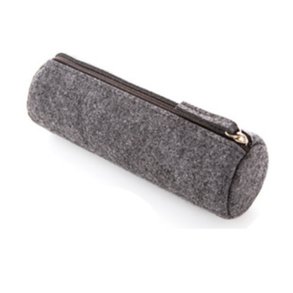 Felt Zippered Pencil Case - Image 2