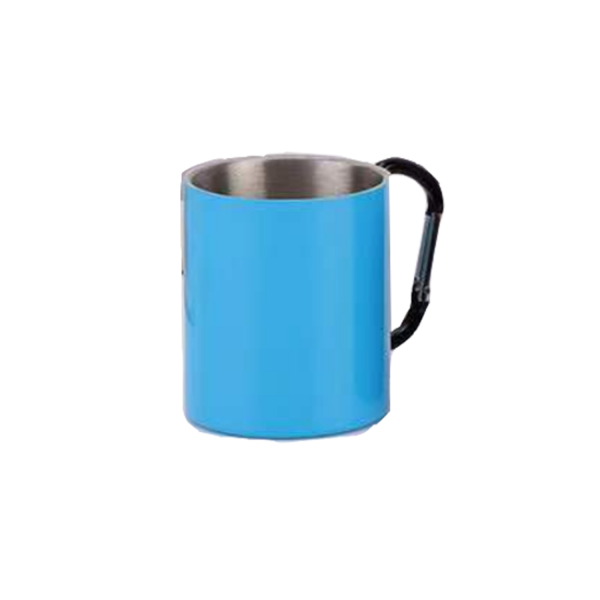 7.5 Oz Stainless Steel Coffee Mug with Mountain Buckle Handl - Image 2