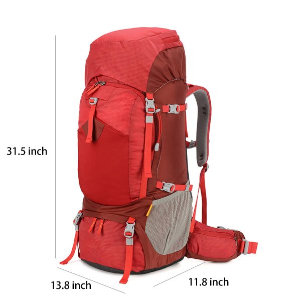 Nylon waterproof high-capacity outdoor mountaineering bag - Image 5