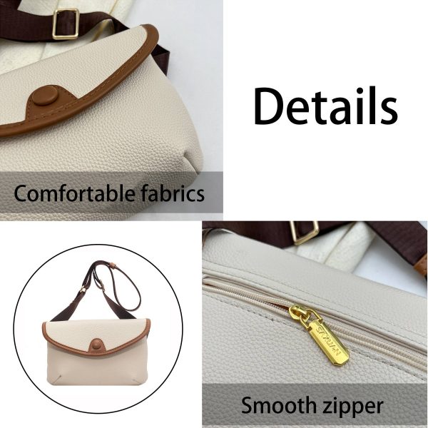 PU Stylish cross-body messenger bag - Image 5