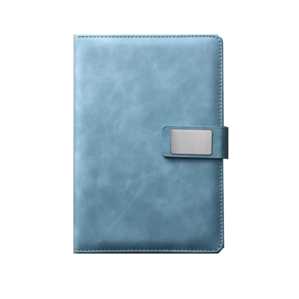 Classic Mid Size Lined Page Notebook with Clip - Image 2