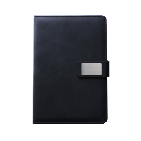 Classic Mid Size Lined Page Notebook with Clip
