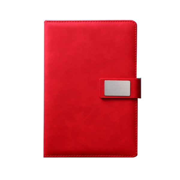 Classic Mid Size Lined Page Notebook with Clip - Image 3