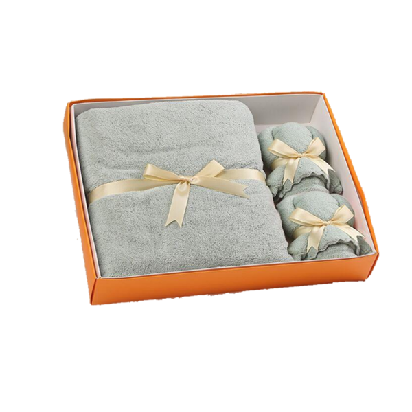 Bath Towel 3-piece Set with Gift Box - Image 2