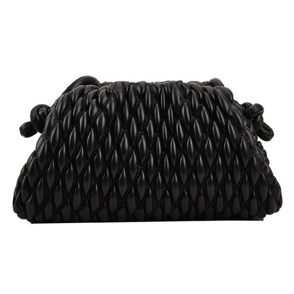 PU Crossbody Purse Quilted Clutch Handbag for Women - Image 2