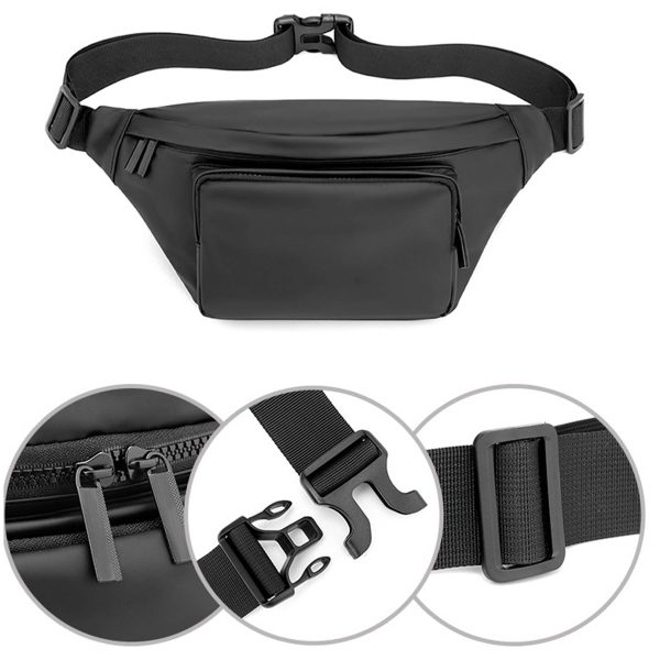 Nylon Simple and lightweight belt bag - Image 5