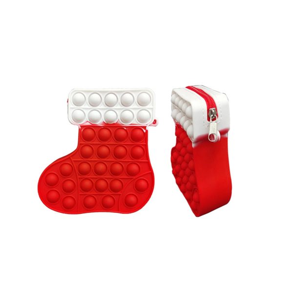 Christmas Silicone Fidget Small Pop Bag - Image 2