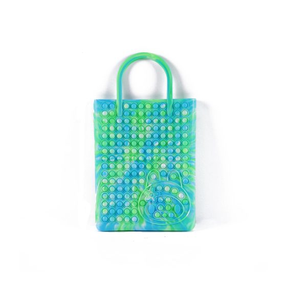 Silicone Fidget Rectangle Pop Handbag - Image 2