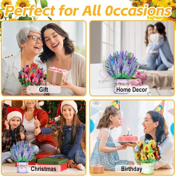 3D Bouquet Creative Greeting Card - Image 5