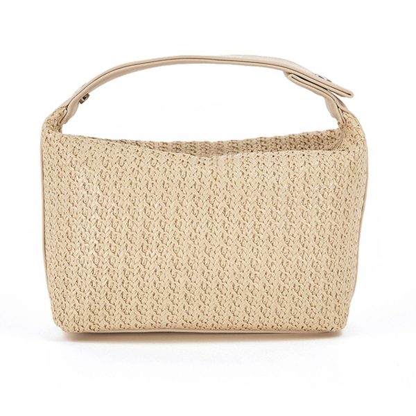 Straw Handbag Woven Tote Bag - Image 2