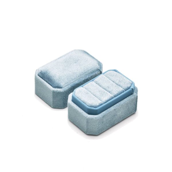 Compatc Portable Soft Velvet Ring Box w/ Large Capacity - Image 2