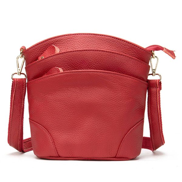 Genuine Leather Vintage Crossbody Shoulder HandBags - Image 7