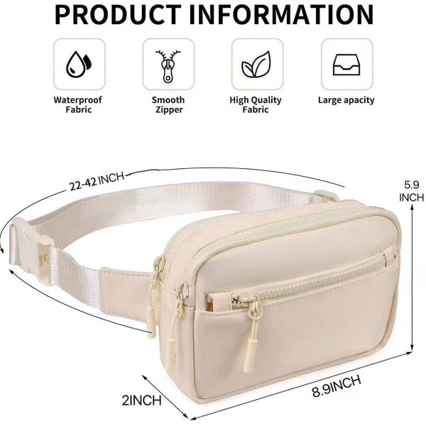 Cross-Body Waist Bag for Women with Adjustable Straps - Image 4