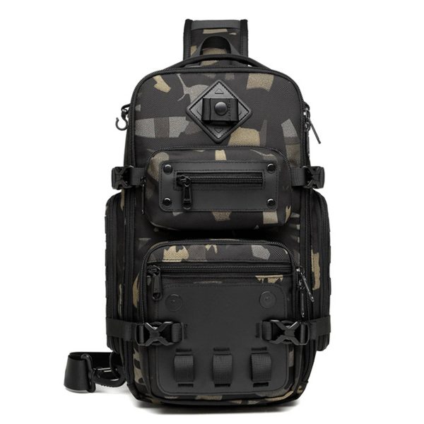 Oxford Sling Backpack Large Capacity Shoulder Crossbody Bags - Image 2