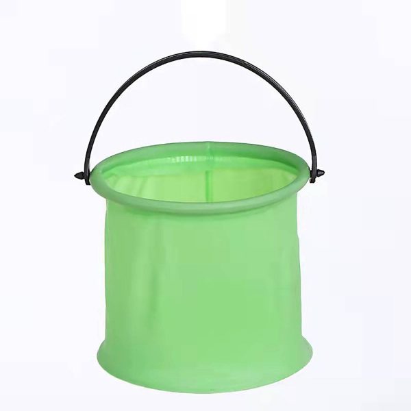 Folding PVC Beach Sand Bucket for Kids - Image 3