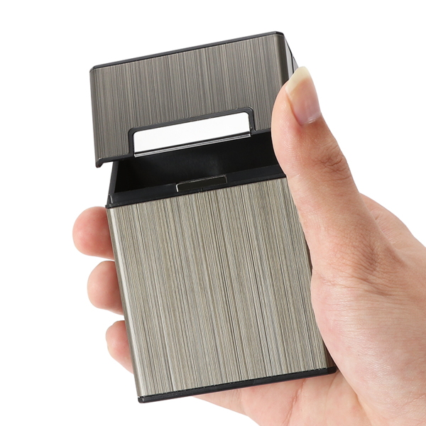 Portable Moisture-Proof 20-Cigarette Metal Case - Image 5