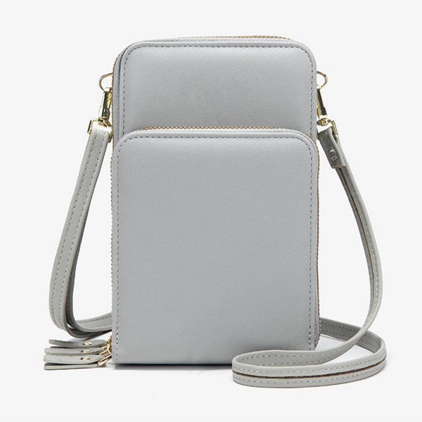 PU Small Crossbody Cell Phone Bag - Image 3