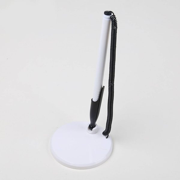Plastic Secure Cord Counter Pens - Image 2