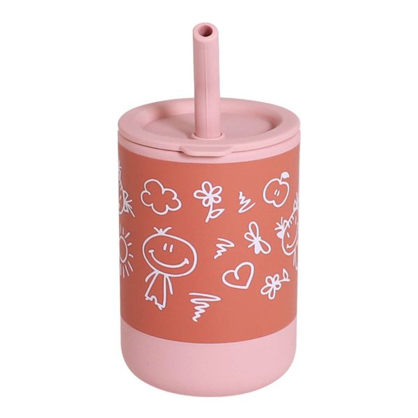 Silicone Training Sippy Cups for Toddler with Straw - Image 3