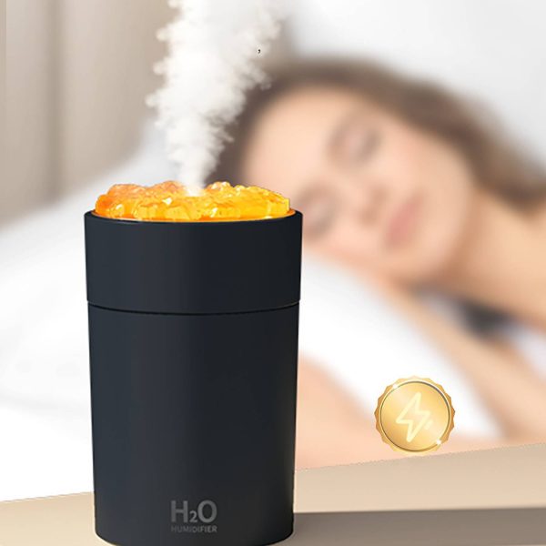 Compact 7.4Oz Usb Rechargeable Humidifier W/ Led Lights - Image 3