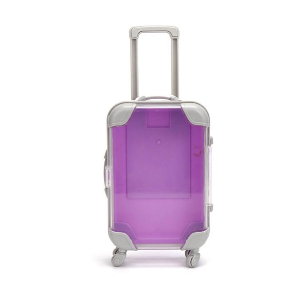 Mini Safe Plastic Travel Suitcase Toy Storage Box - Image 6