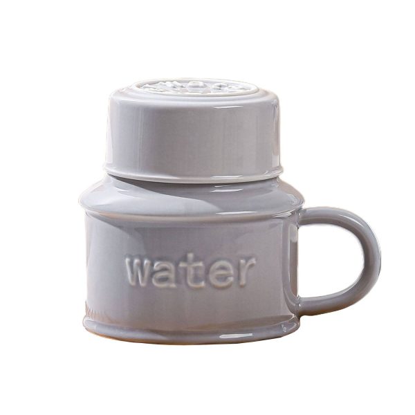 15oz Durable Ceramic Mug w/ Handle and Large Capacity - Image 3