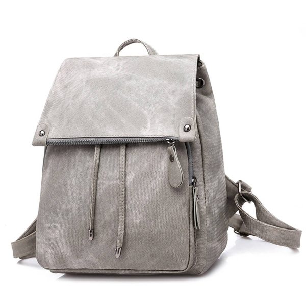 PU Leather Backpack Purse for Women - Image 4
